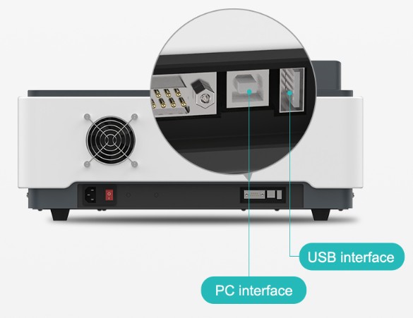 JOANLAB Vis Spectrophotometer Spektrofotometer 2 nm Manual Automatic V600Pro