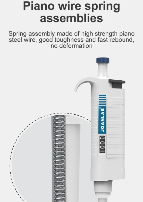 JOANLAB Micropipette Autoclaveable Pipet Mikro Autoklaf P20/P50/P100/P200/P1000/P5000/P10000
