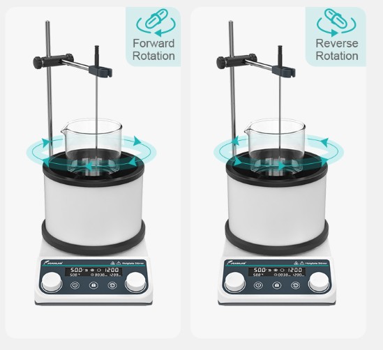JOANLAB Oil Bath Heating Magnetic Stirrer Pengaduk Silicone Oil OB2PRO