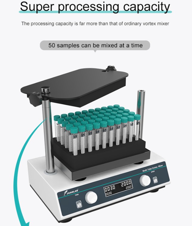 JOANLAB Multitube Vortex Mixer VM800PRO