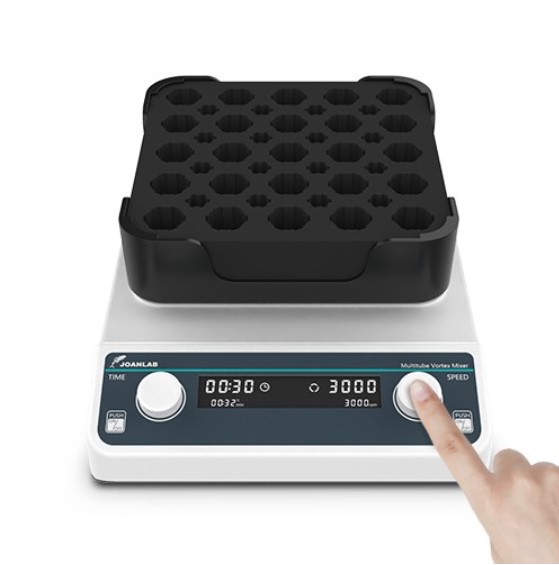 JOANLAB Multi Tube Vortex Mixer Digital Pencampur Banyak Tabung VM-600MAX