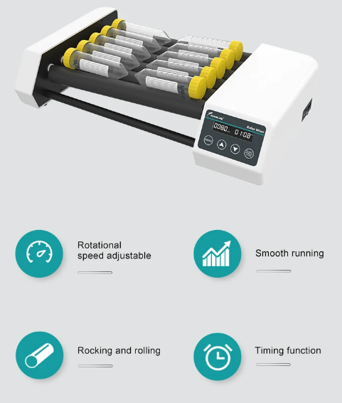 JOANLAB Tube Roller Machine Mesin Pemutar Tabung RM8PRO
