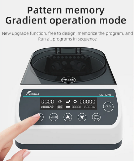 JOANLAB High Speed Centrifuge Mesin Sentrifugal Kecepatan Tinggi 14500 RPM MC15PRO