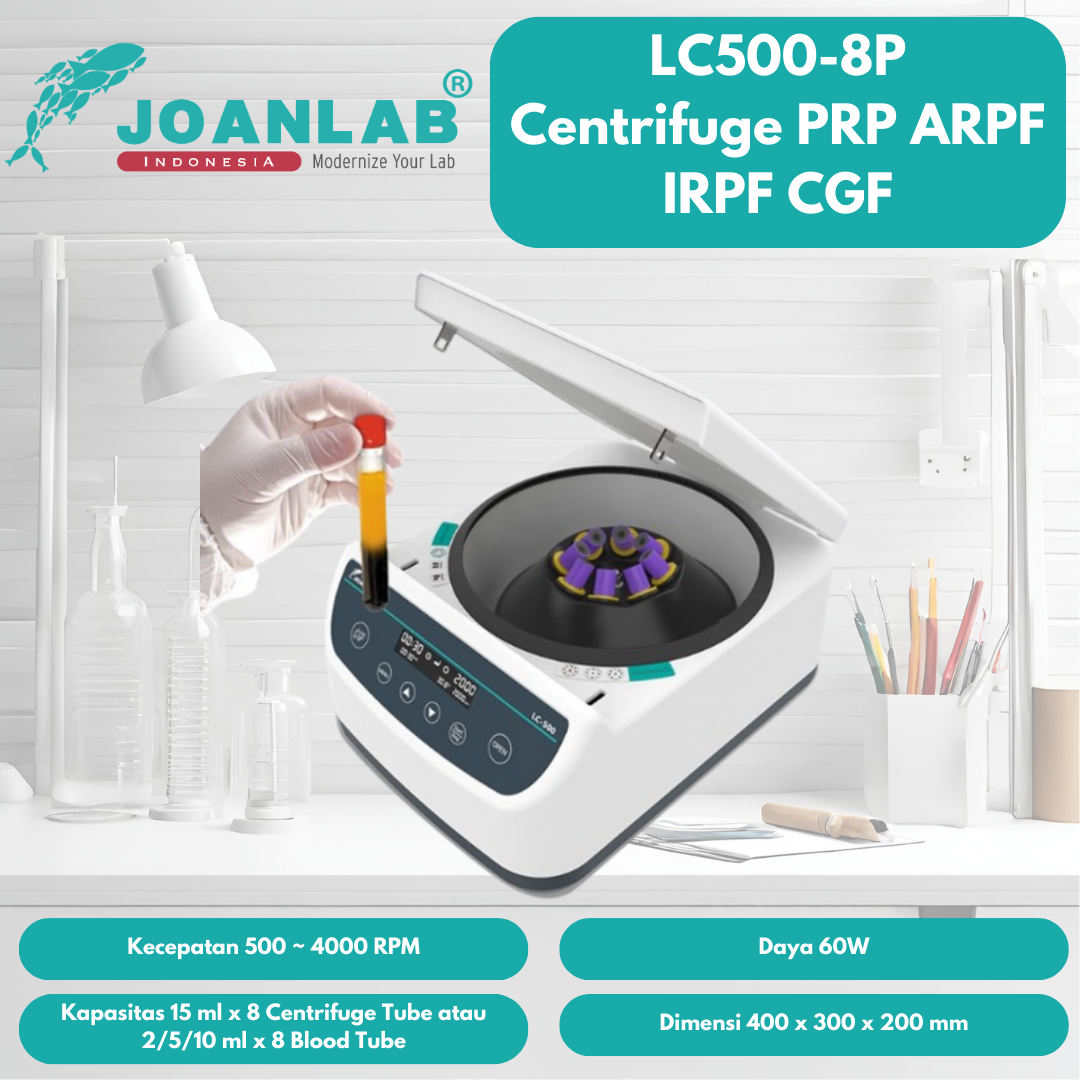 JOANLAB Centrifuge PRP ARPF IRPF CGF Built in Program LC500-8P
