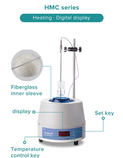 JOANLAB Heating Mantle 500 ml Mantel Pemanas Distilasi HMC500