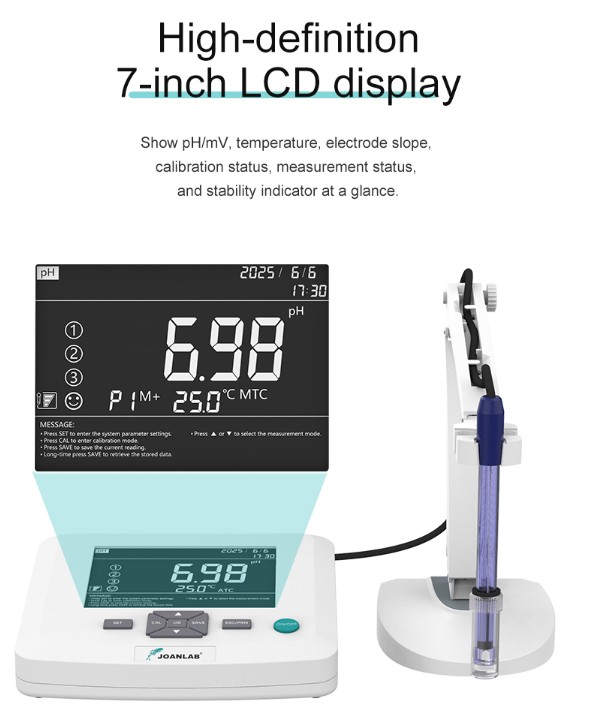 JOANLAB Conductivity Meter Water Quality Analyzer Konduktivitas Salinitas EC300PRO