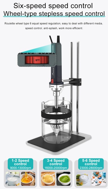 JOANLAB Homogenizer Skala Besar Emulsi Mesin Pencampuran HZ-300