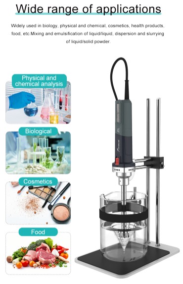 JOANLAB Homogenizer Skala Besar Emulsi Mesin Pencampuran HZ-300