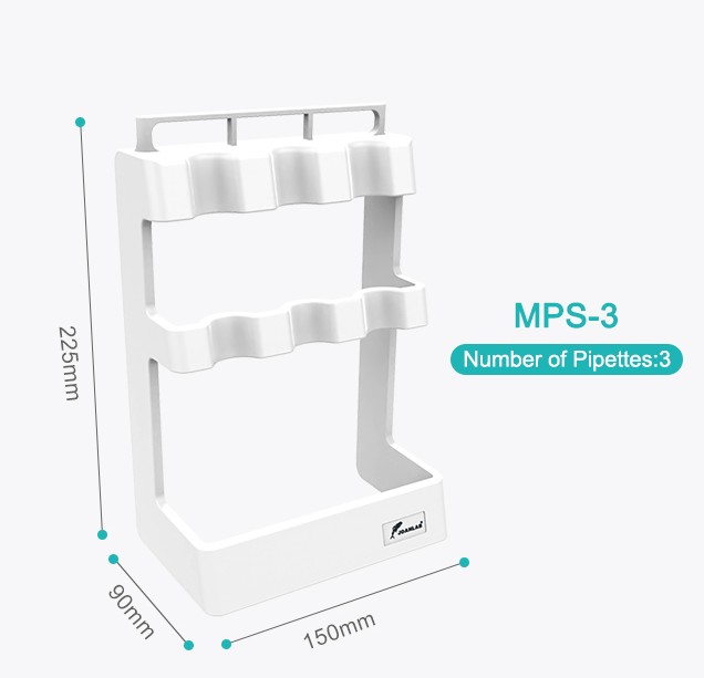 JOANLAB Pipette Stand Rak Pipet Lingkar 3 Pipet MPS3