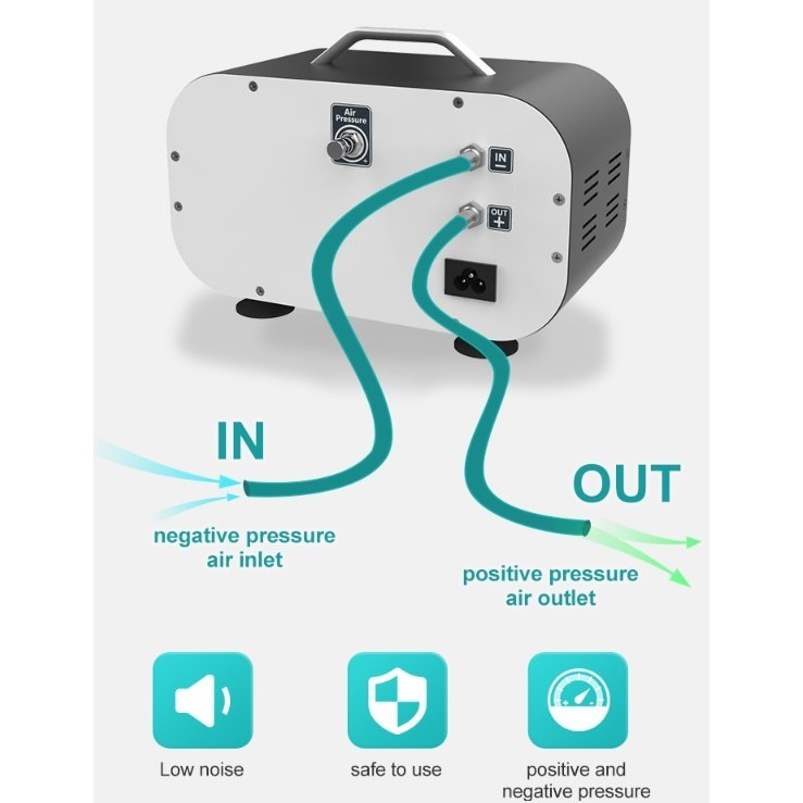 JOANLAB Vacuum Pump Pompa Vakum Dual Pressure Positive Negative VP55PRO
