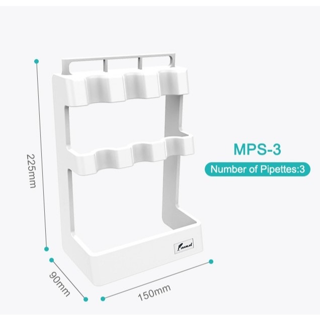 JOANLAB Pipette Stand Rak Pipet Lingkar 9 Pipet MPS9