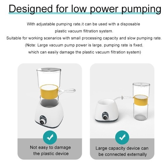 JOANLAB Mini Vacuum Pump Pompa Vakum Ukuran Kecil VP6L