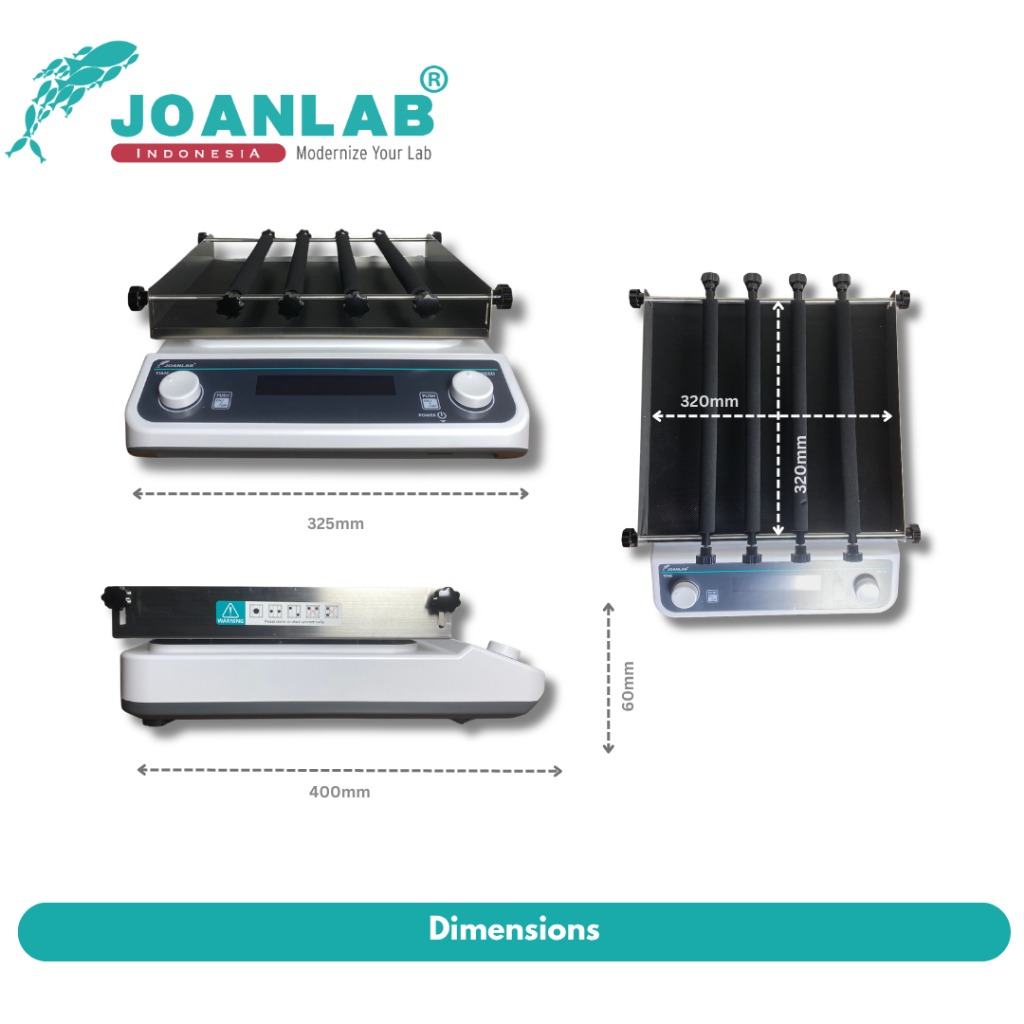 JOANLAB Orbital Shaker Circular Pengaduk Laboratorium OS-40MAX