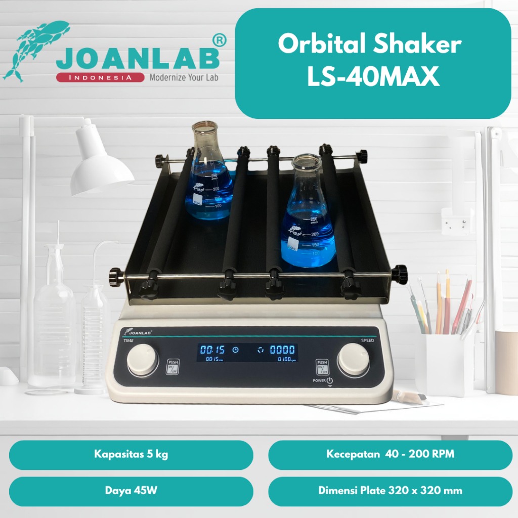 JOANLAB Orbital Shaker Linear Reciprocating LS-40MAX