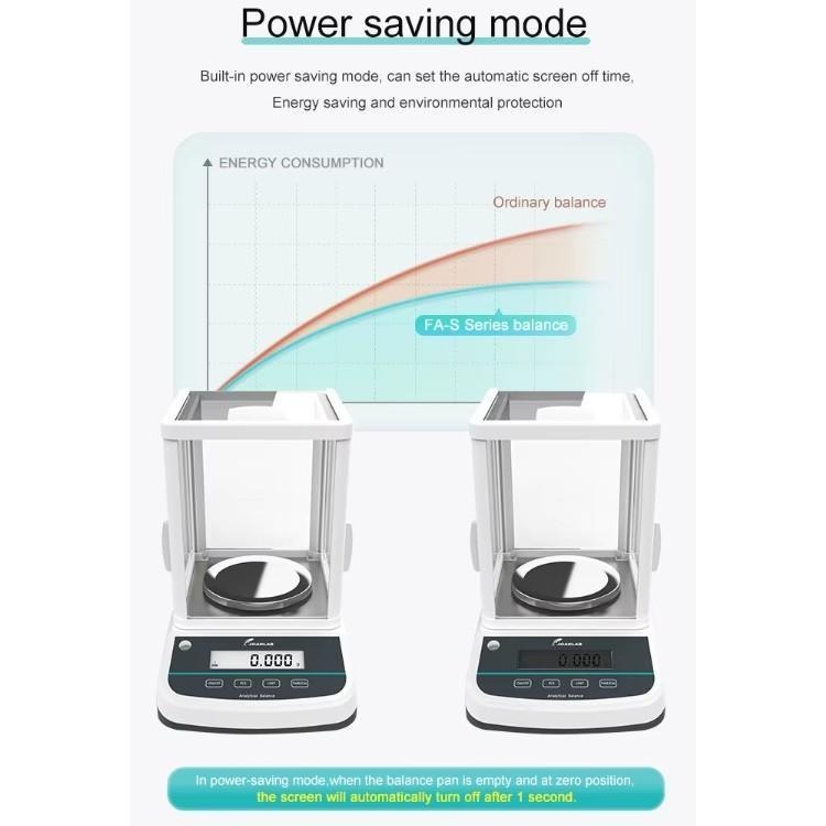 JOANLAB Digital Analytical Balance Dual Display Timbangan Dua Layar 0.001 gram 300 gr FA3003S
