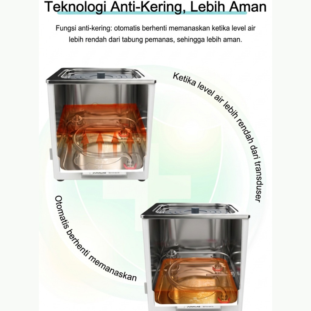 JOANLAB Water Bath Digital 8 Hole Lubang Timer WB100-8F