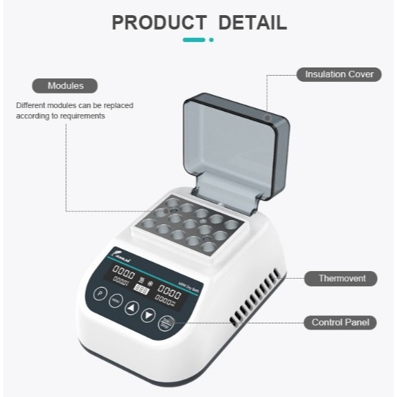 JOANLAB Dry Bath Incubator Modular Heating DB100