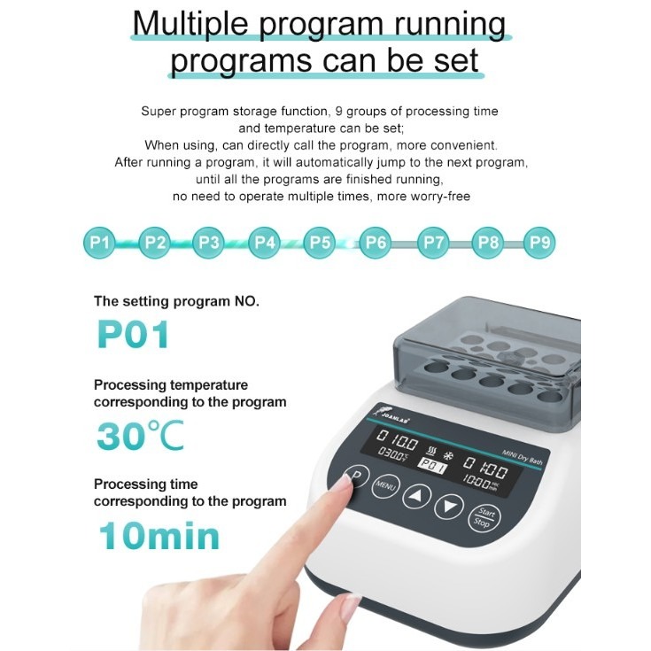 JOANLAB Modul DB7 untuk Dry Bath Incubator DB100/DB100C