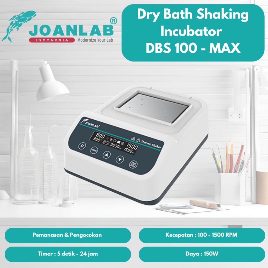 JOANLAB Dry Bath Shaking Incubator Heating DBS-100MAX