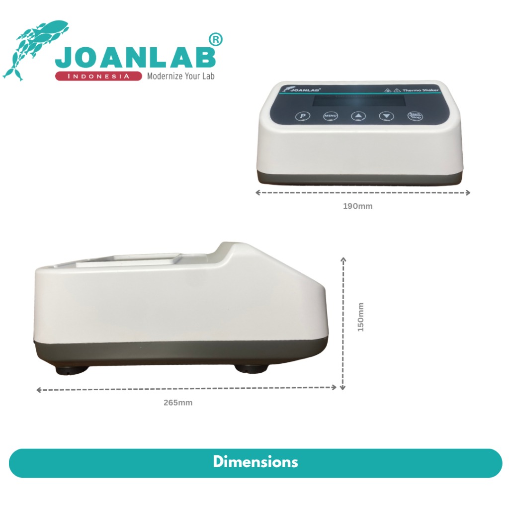 JOANLAB Dry Bath Shaking Incubator Heating Cooling DBSC-100MAX