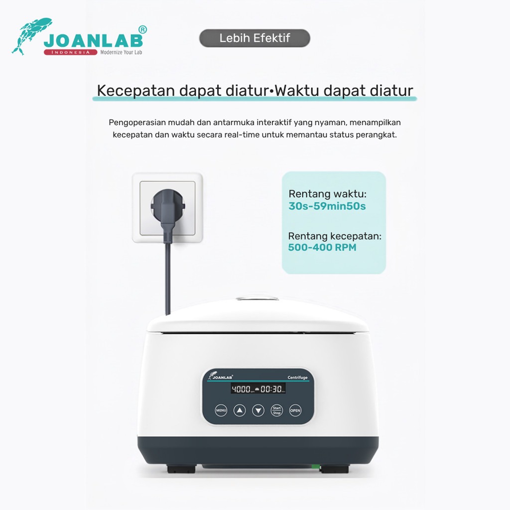 JOANLAB Centrifuge PRP ARPF IRPF CGF Built in Program 4000 RPM LC400-P