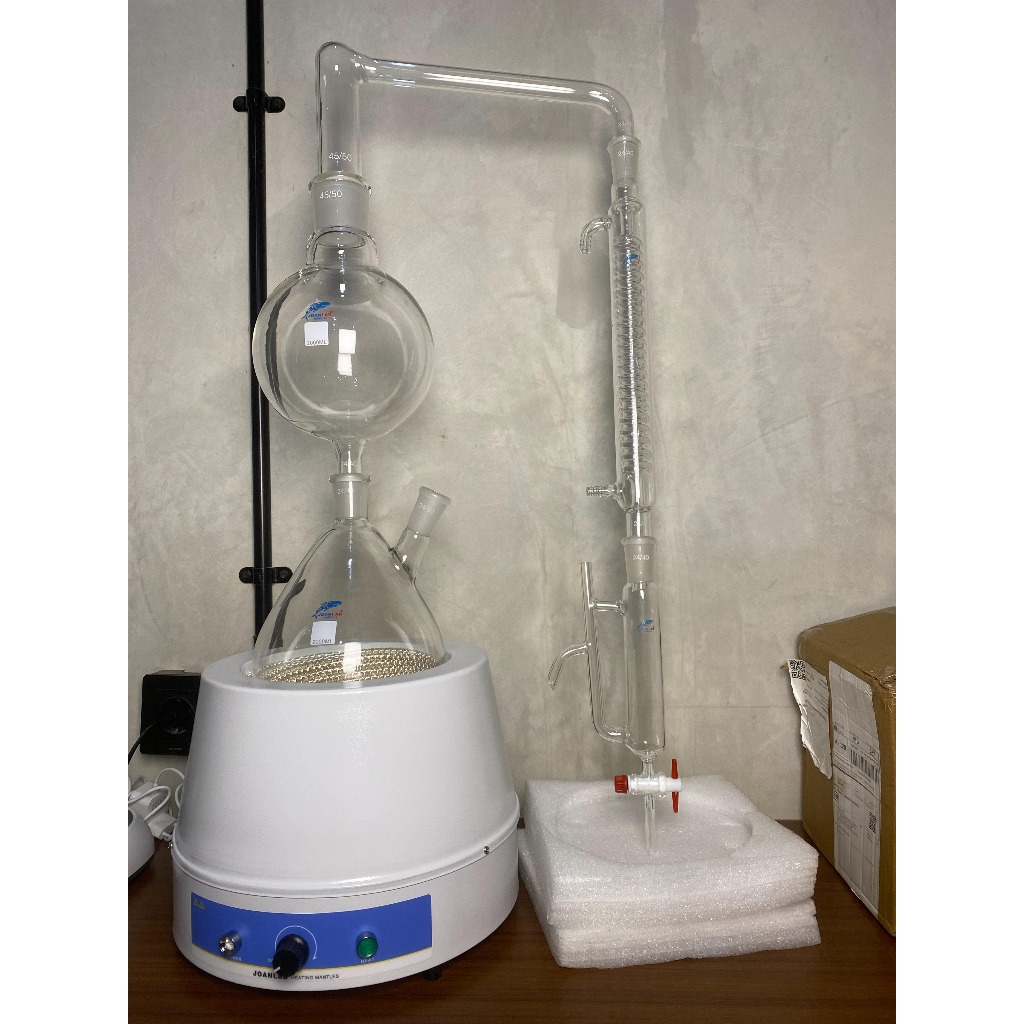 JOANLAB Essential Oil Distillation Set Paket Penyulingan Minyak Atsiri
