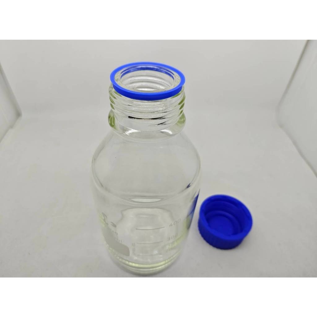 DURAN Bottle Botol Sampel Laboratorium GL45 1000 ml Bening Tutup Biru