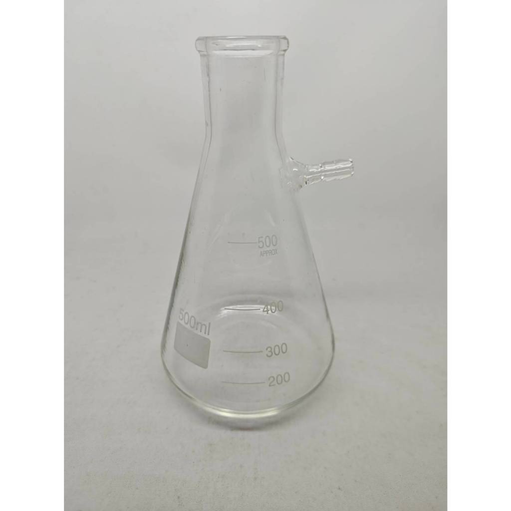 Filtering Flask Wadah Filter Erlenmeyer 500 ml