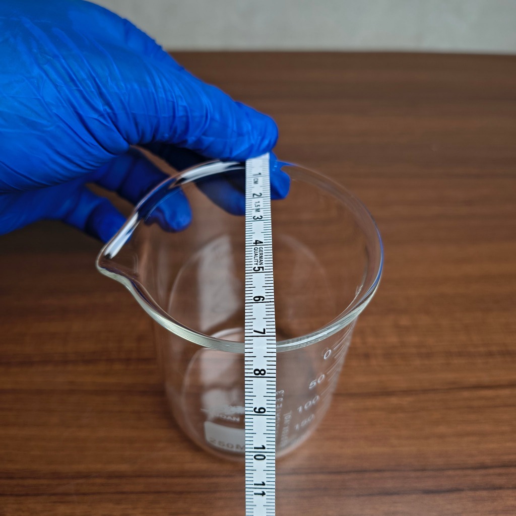 JOANLAB Beaker Glass Gelas Beaker Kaca Boro 3.3 1000 ml