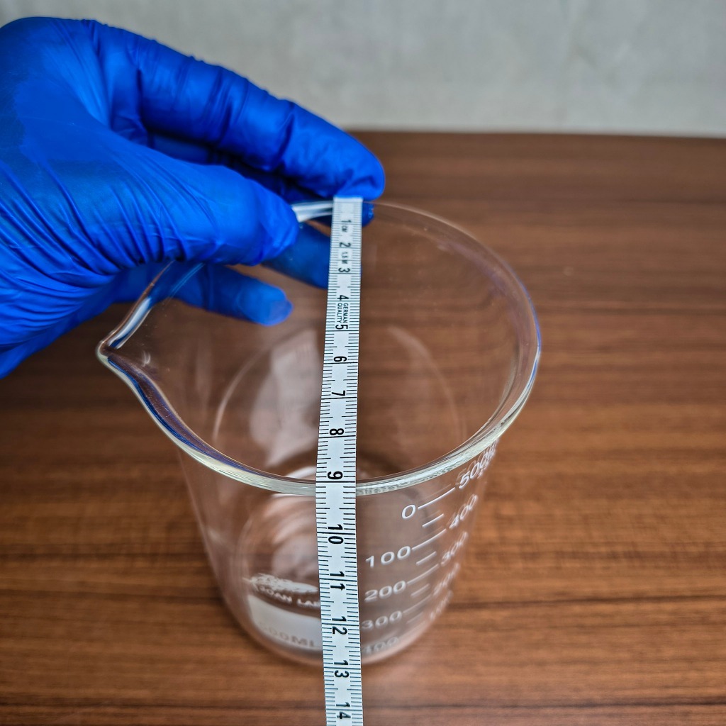 JOANLAB Beaker Glass Gelas Beaker Kaca Boro 3.3 1000 ml