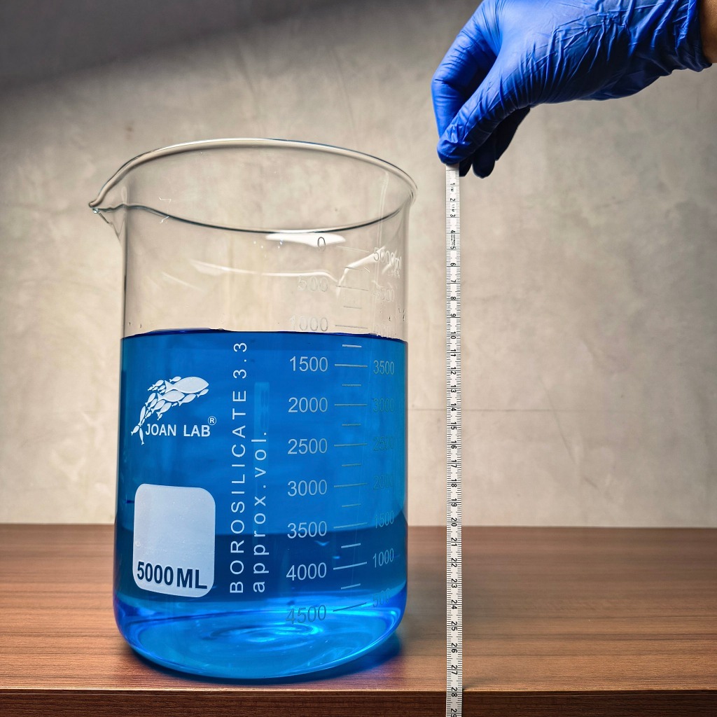 JOANLAB Beaker Glass Gelas Beaker Kaca Boro 3.3 10000 ml
