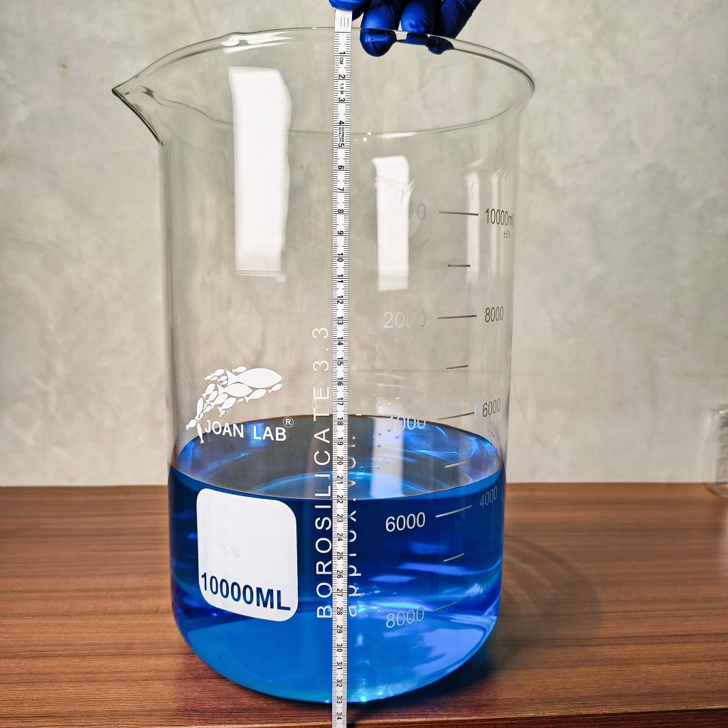 JOANLAB Beaker Glass Gelas Beaker Kaca Boro 3.3 10000 ml