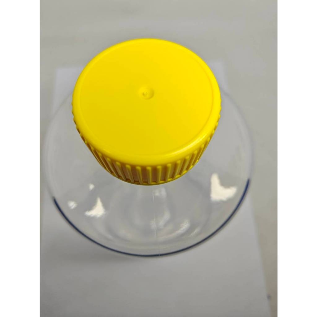 JOANLAB Botol Polystyrene Polistirena 1 Liter Bening Berskala