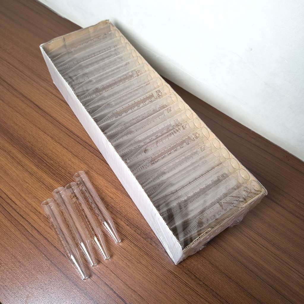 JOANLAB Centrifuge Tube Kaca Glass Tabung Sentrifugal 10 ml isi 100 pcs