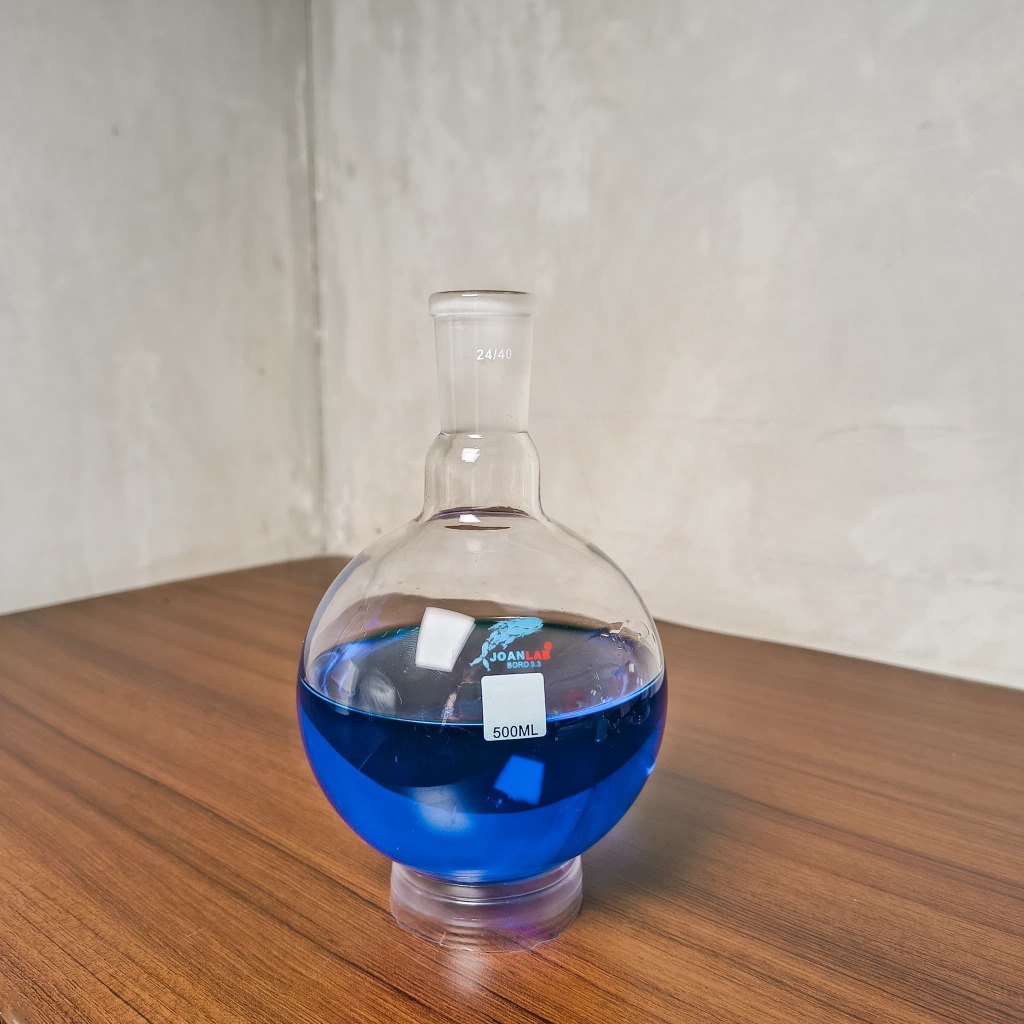 JOANLAB Labu Didih Boiling Flask Round Bottom Single Neck 24/40 250 ml