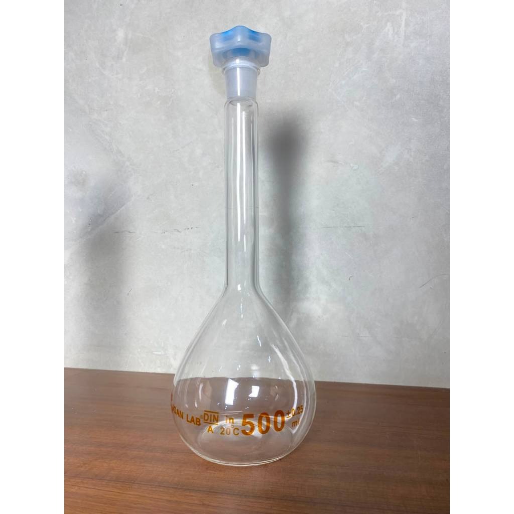 JOANLAB Labu Ukur Volumetric Flask Boro 3.3 250 ml