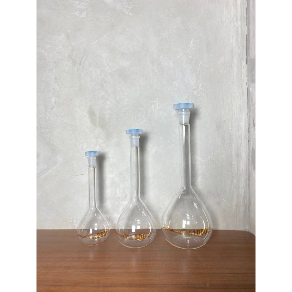 JOANLAB Labu Ukur Volumetric Flask Boro 3.3 500 ml