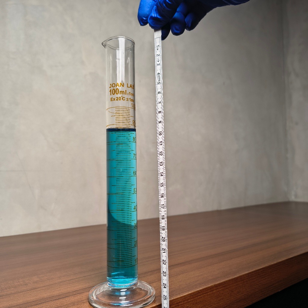 JOANLAB Measuring Cylinder Gelas Ukur Kimia Silinder Boro 3.3 1000 ml