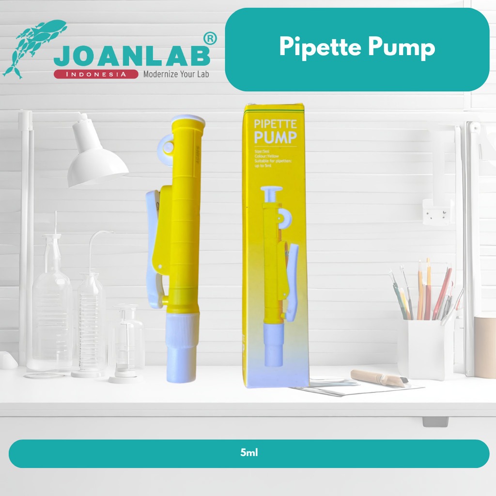 JOANLAB Pipette Pump Pompa Pipet Sekali Pakai 2/5/10/25 ml