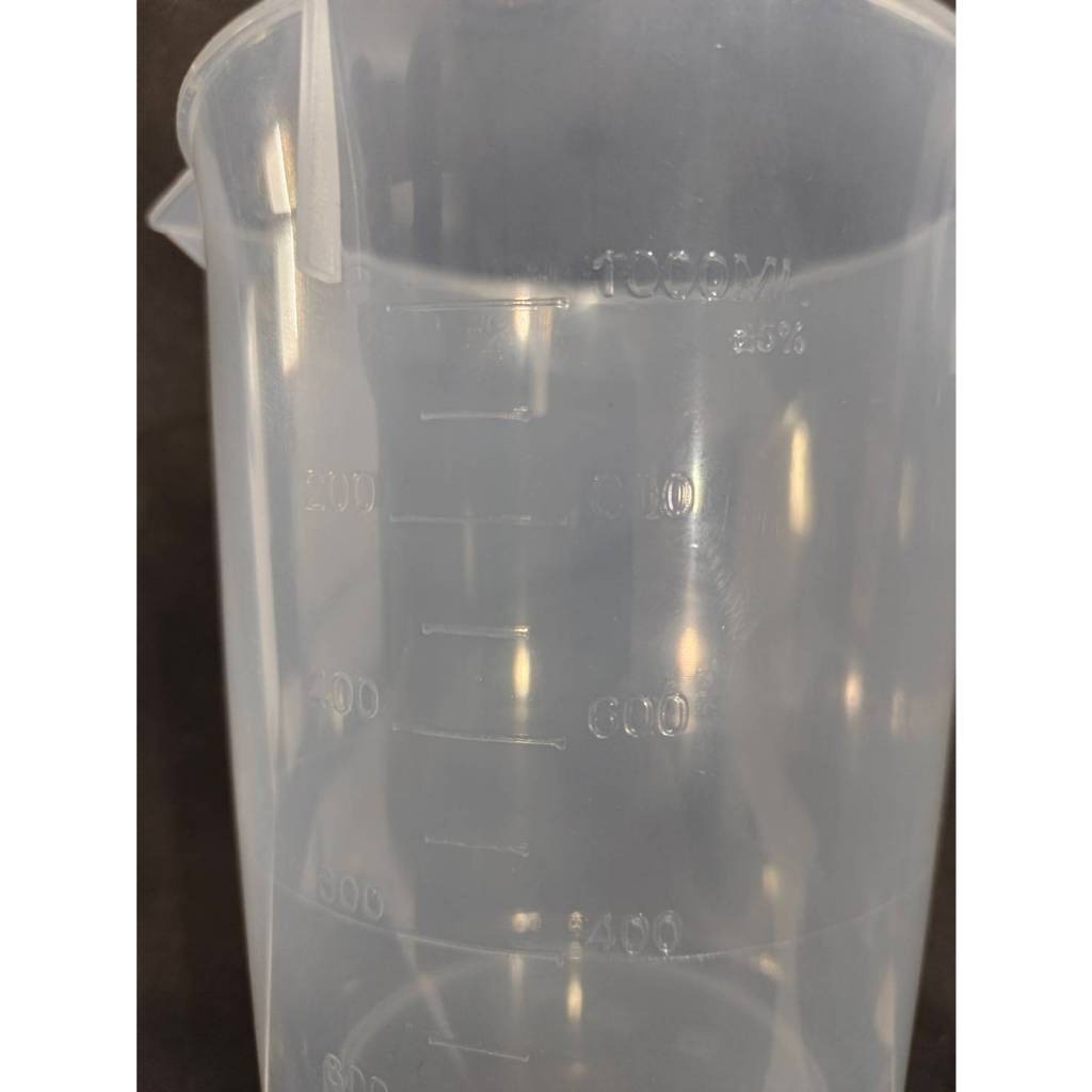 JOANLAB Plastic Beaker Glass Gelas Beaker Plastik 1000 ml