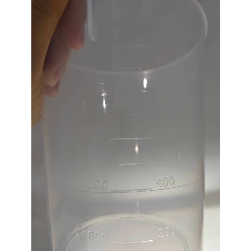 JOANLAB Plastic Beaker Glass Gelas Beaker Plastik 1000 ml