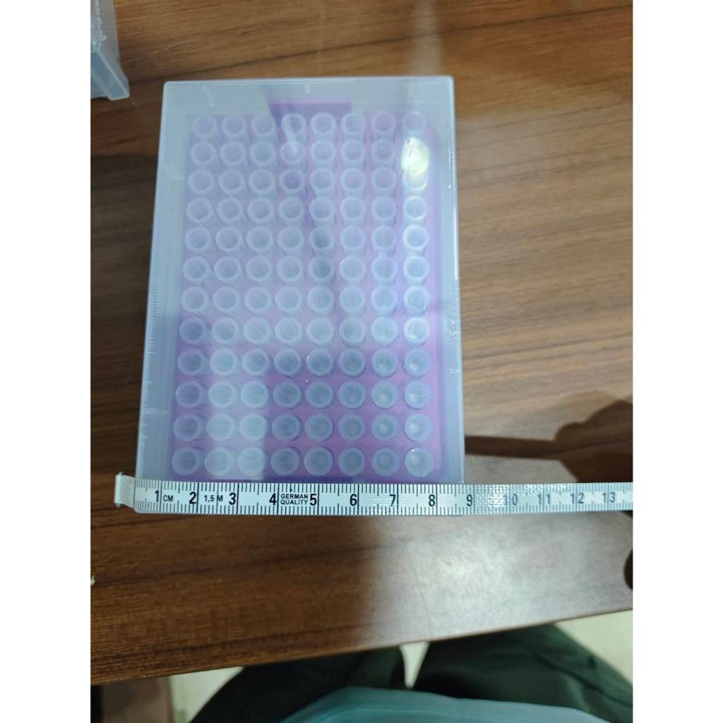JOANLAB Rak Pipet Tip Micropipette 20 mikroliter isi 96 Pcs