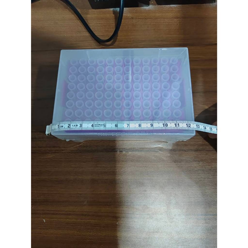 JOANLAB Rak Pipet Tip Micropipette 20 mikroliter isi 96 Pcs