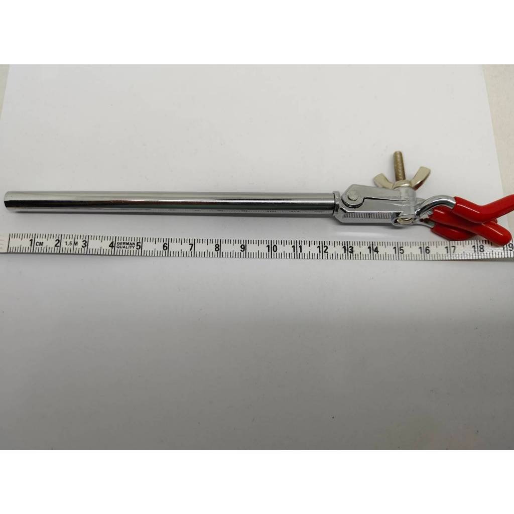 JOANLAB Three Prong Clamp Klem Tiga Jari Bukaan 25 mm Ukuran Kecil