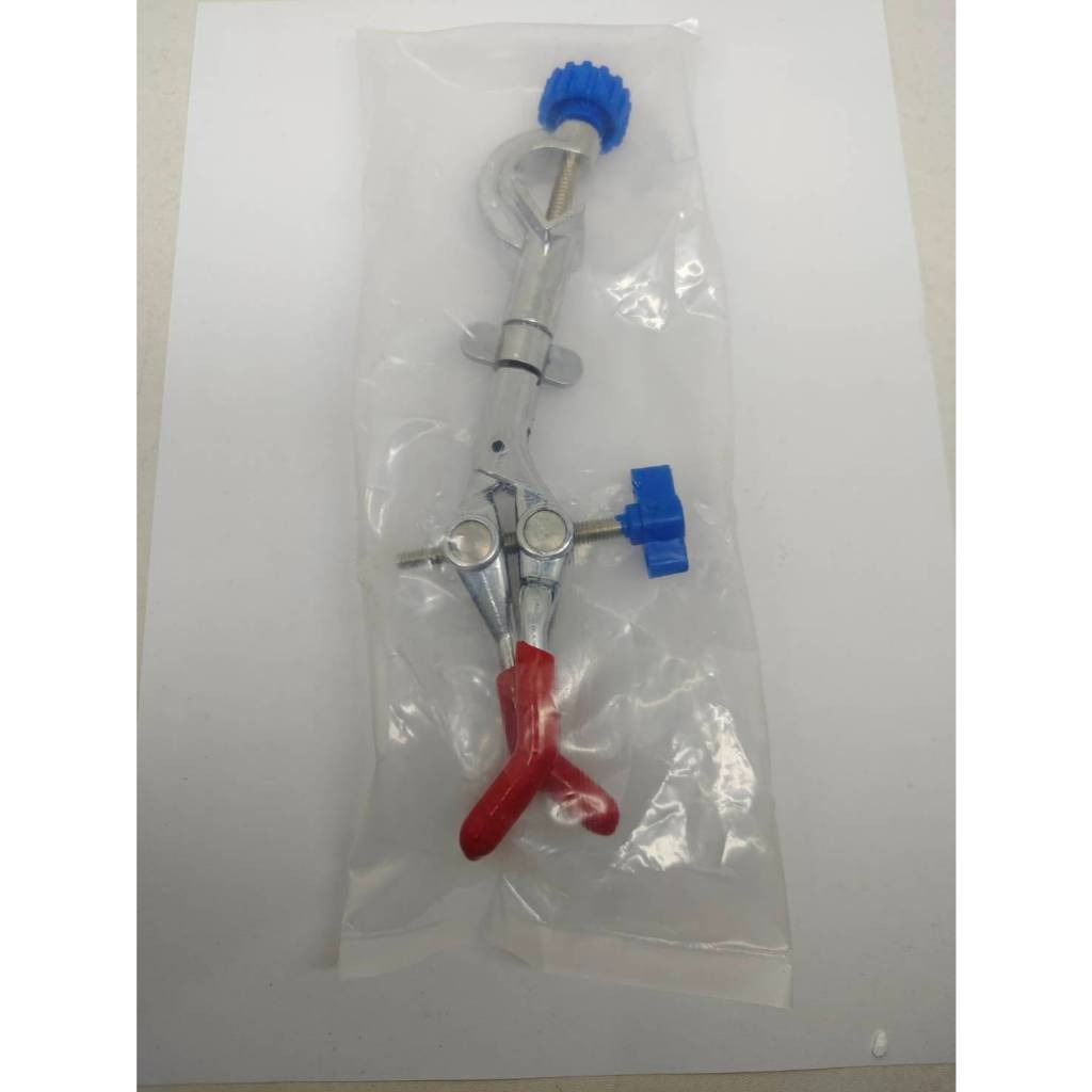 JOANLAB Three Prong Clamp Klem Tiga Jari Bukaan 70 mm Ukuran Besar
