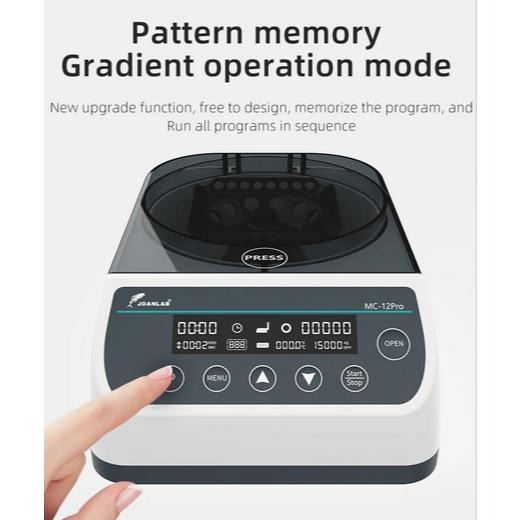 JOANLAB High Speed Centrifuge Mesin Sentrifugal Kecepatan Tinggi 10000 RPM MC10PRO